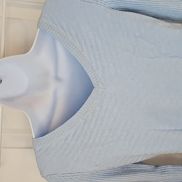 Sweaterdress VENUS Soft Blue Knit Sweaterdress - Picture 5 of 9